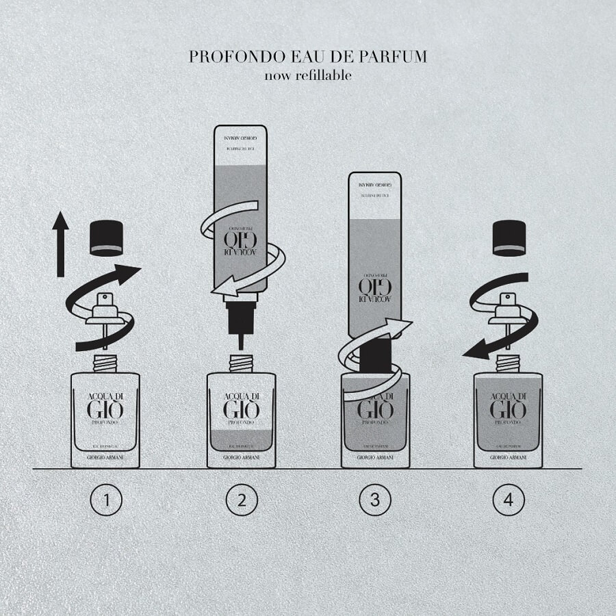 Acqua Di Gio Profondo Eau de Parfum Refill