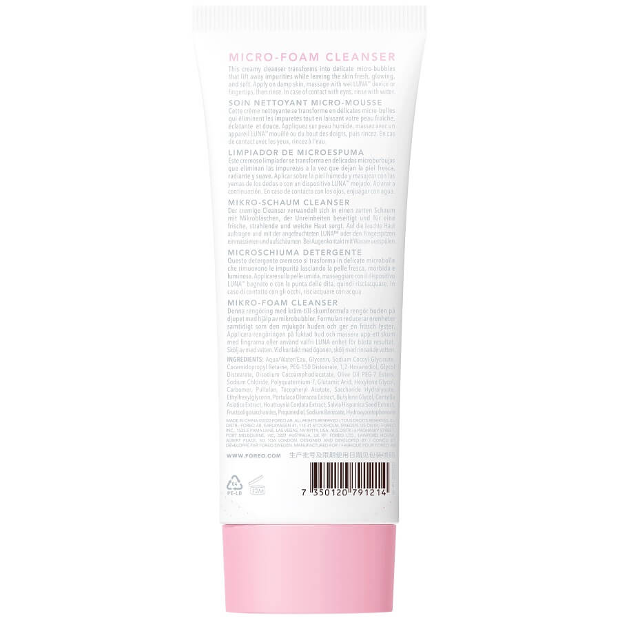 Foreo Luna Micro Foam Cleanser 2.0