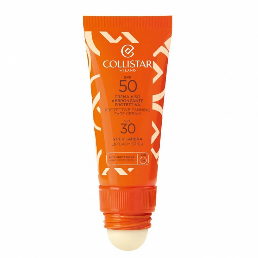 Protective Tanning Face Cream SPF 50 & Lip Balm Stick SPF 30