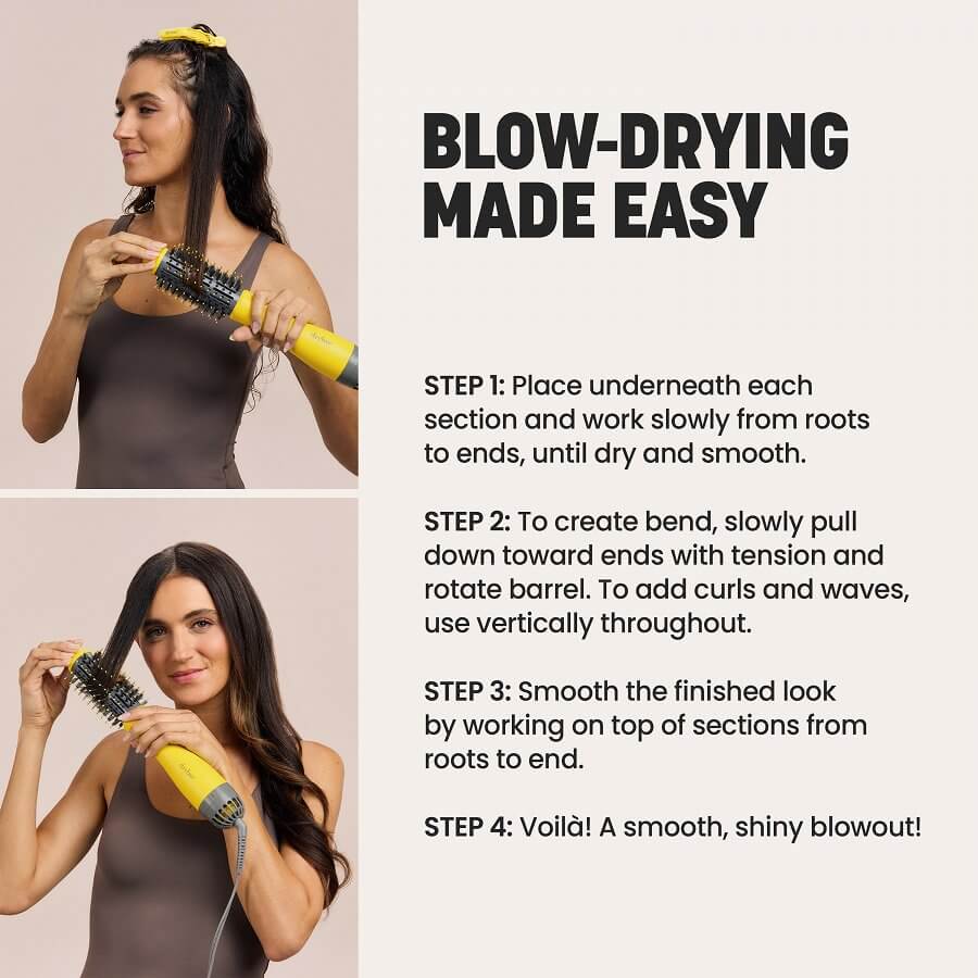 Half Shot Dryer Brush
