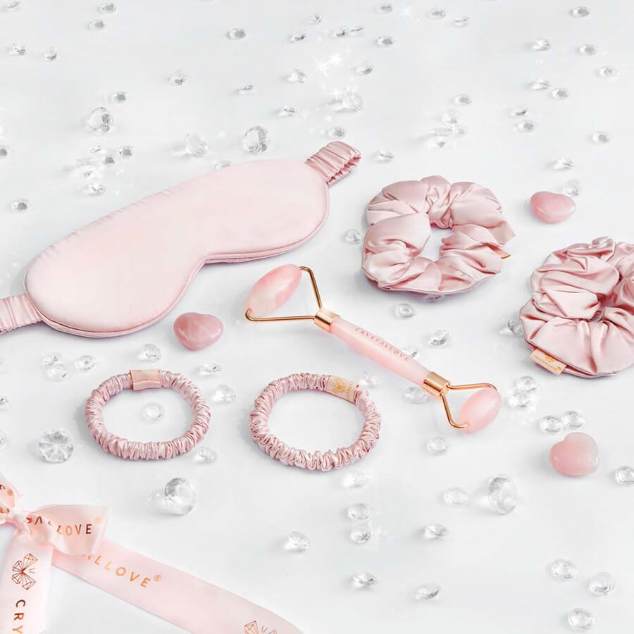 Rose Quartz Home Spa Set