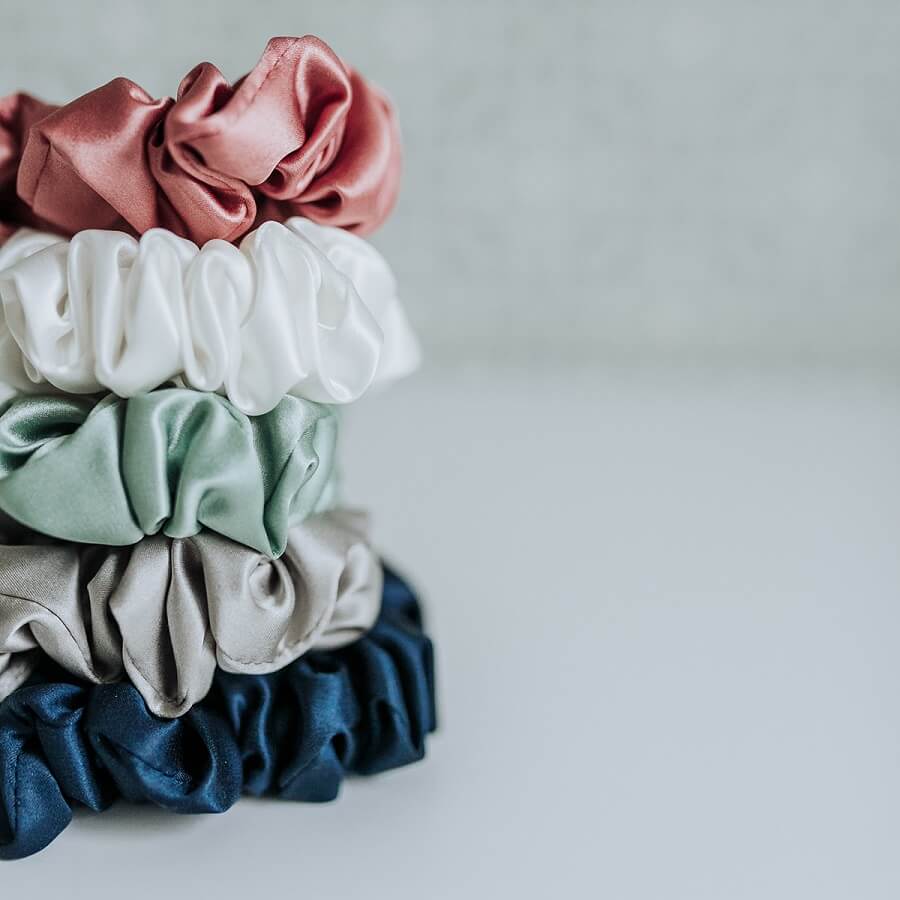 Silk Hairband Midi Daydream Pink