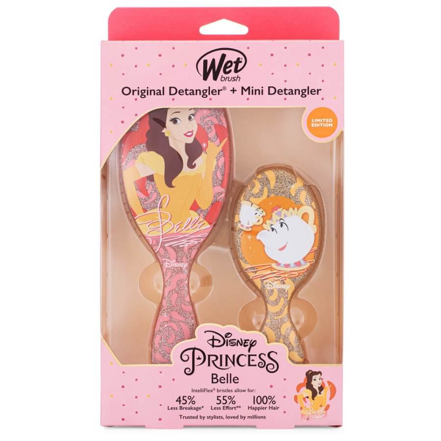 Original Detangler Disney Princess Belle Set