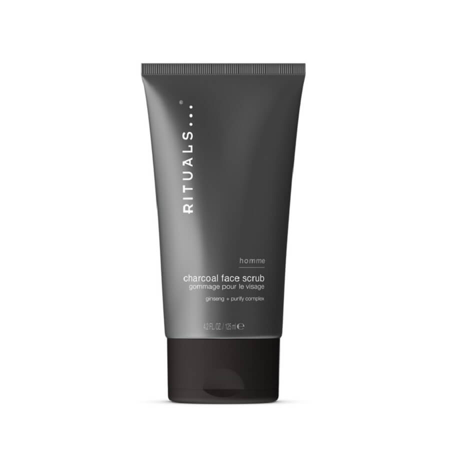 Homme Charcoal Face Scrub