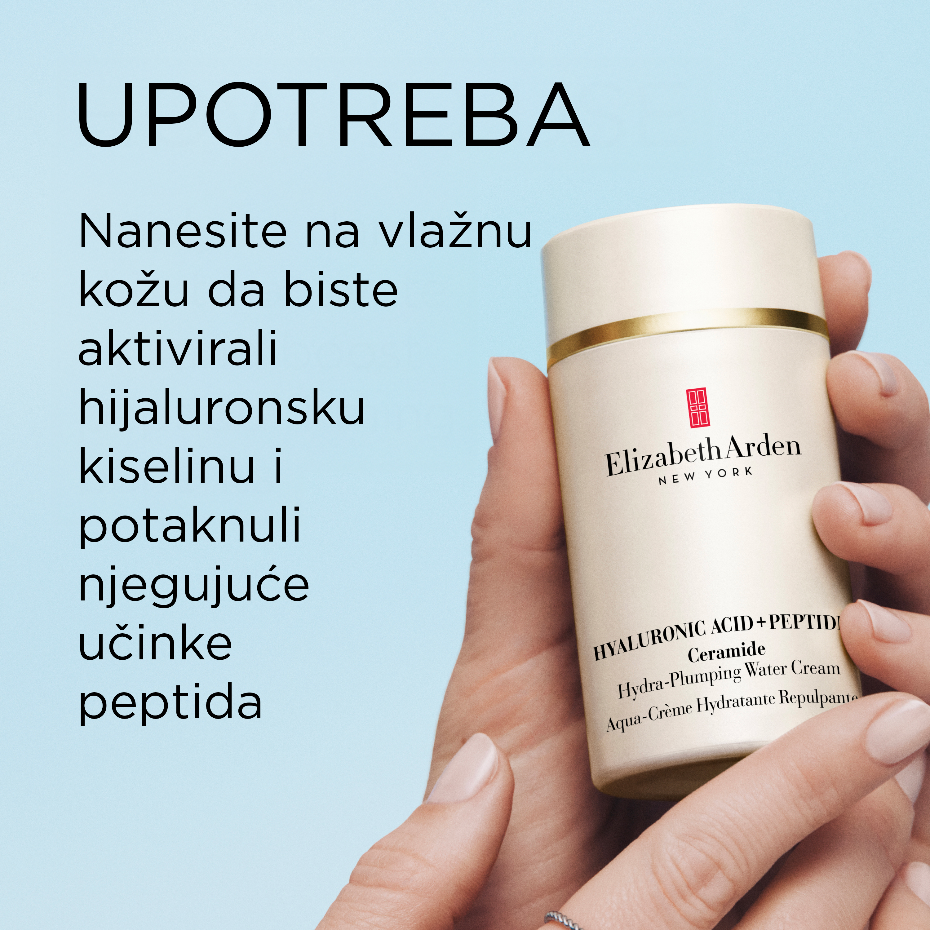 Hyaluronic Acid + Peptides Hydra Plumping Water Cream