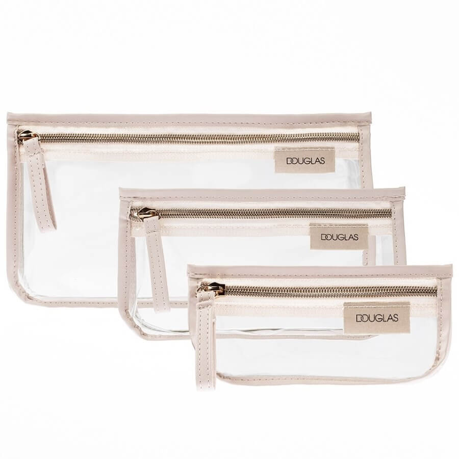 3 Empty Travel Pouches