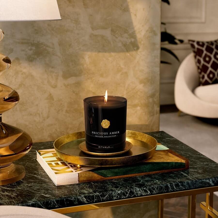 Precious Amber Scented Candle