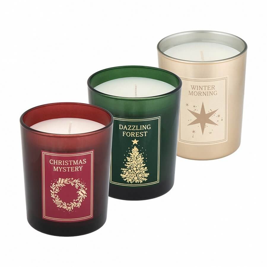 Winter Wonder Winter Reminescence Black Vanilla & Leather Candle