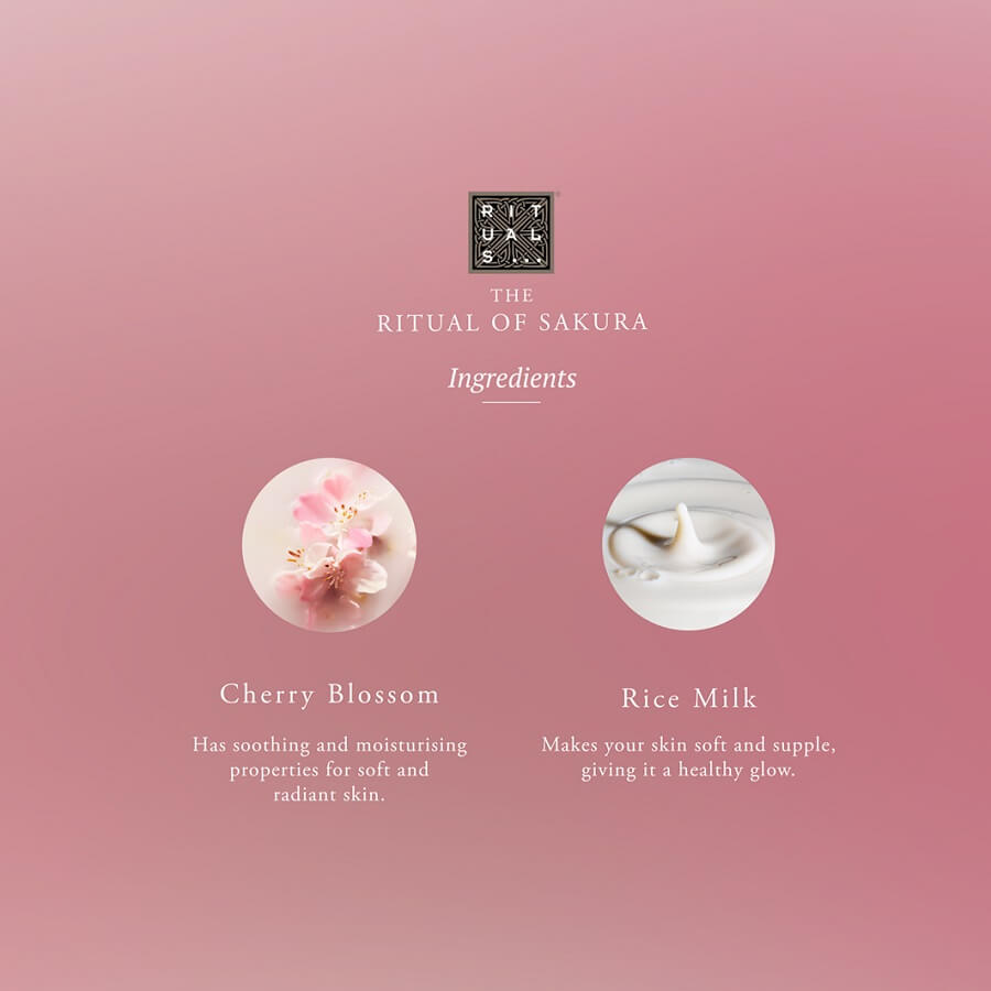 Sakura Foaming Shower Gel