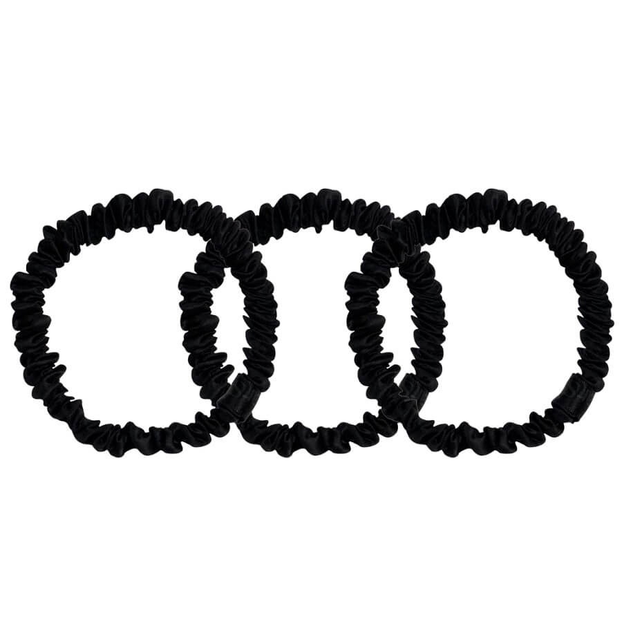 Silk Hairband Skinny Black Moon