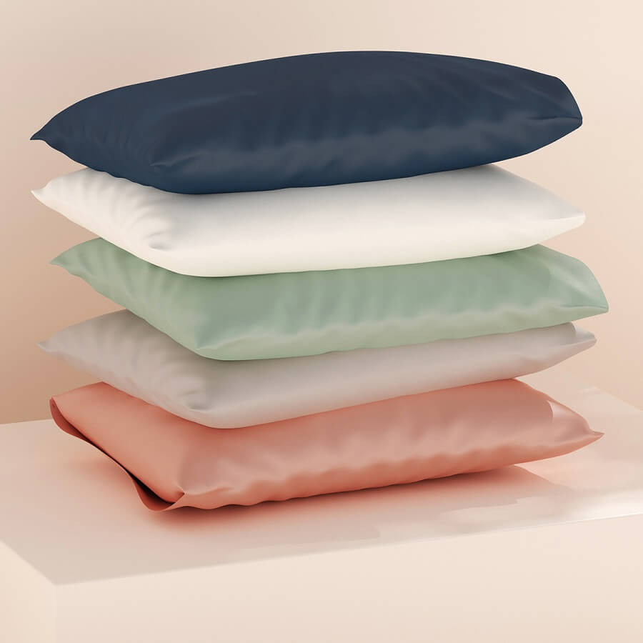 Silk Pillow Case 50X70 Cm Midnight Blue