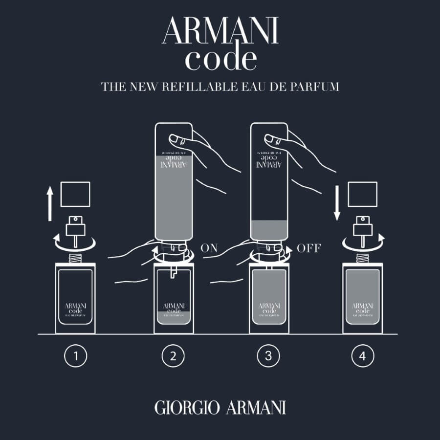 Armani Code Homme Eau de Parfum Refill
