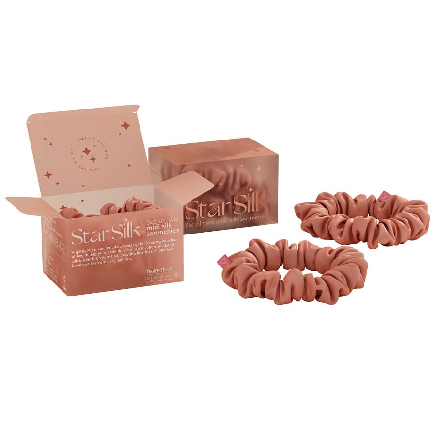Silk Hairband Midi Daydream Pink