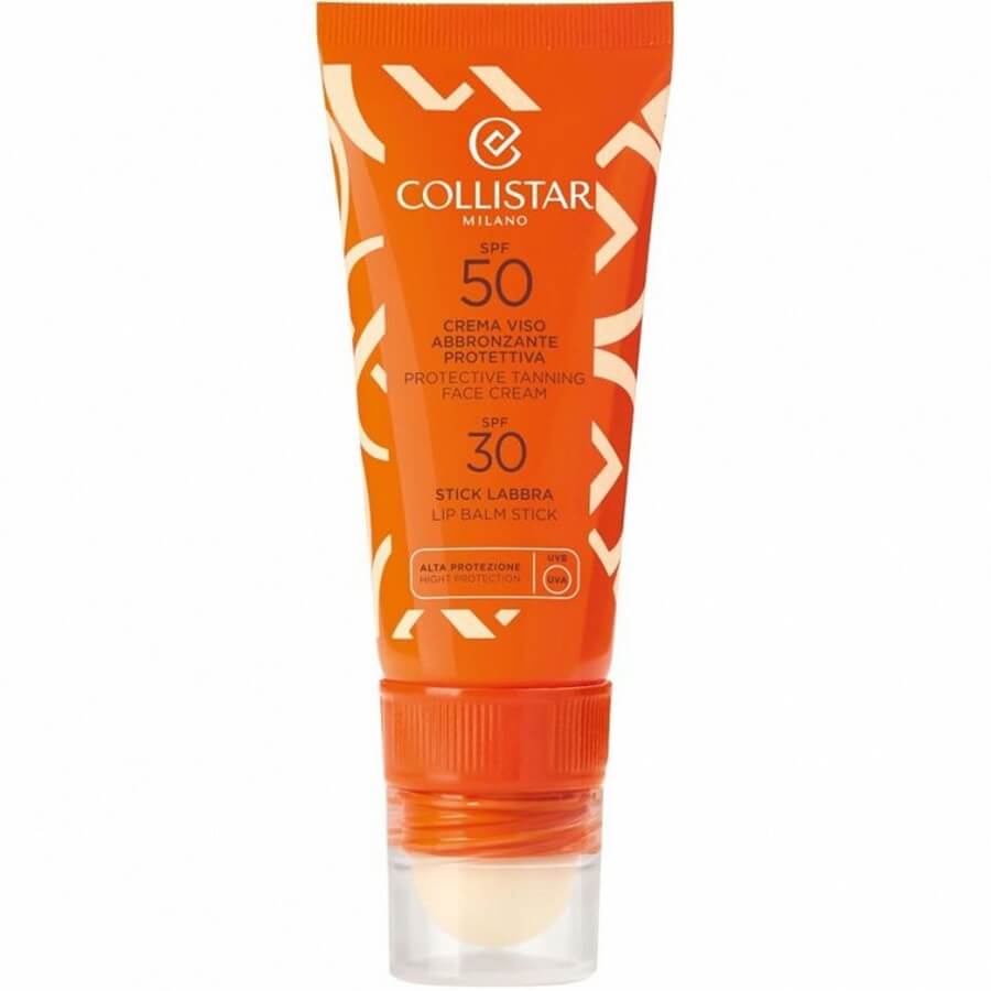 Protective Tanning Face Cream SPF 50 & Lip Balm Stick SPF 30