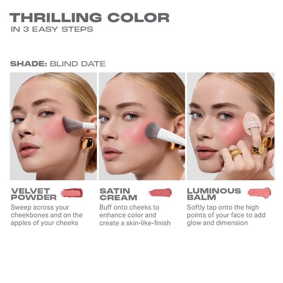 Cheek Thrills MultiFinish Face Trio