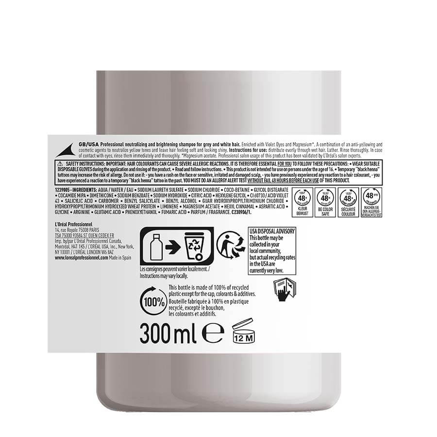 Professional Shampoo For Gray And White Hair