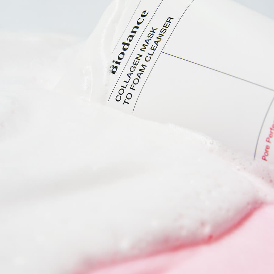 Collagen Mask To Foam Cleanser