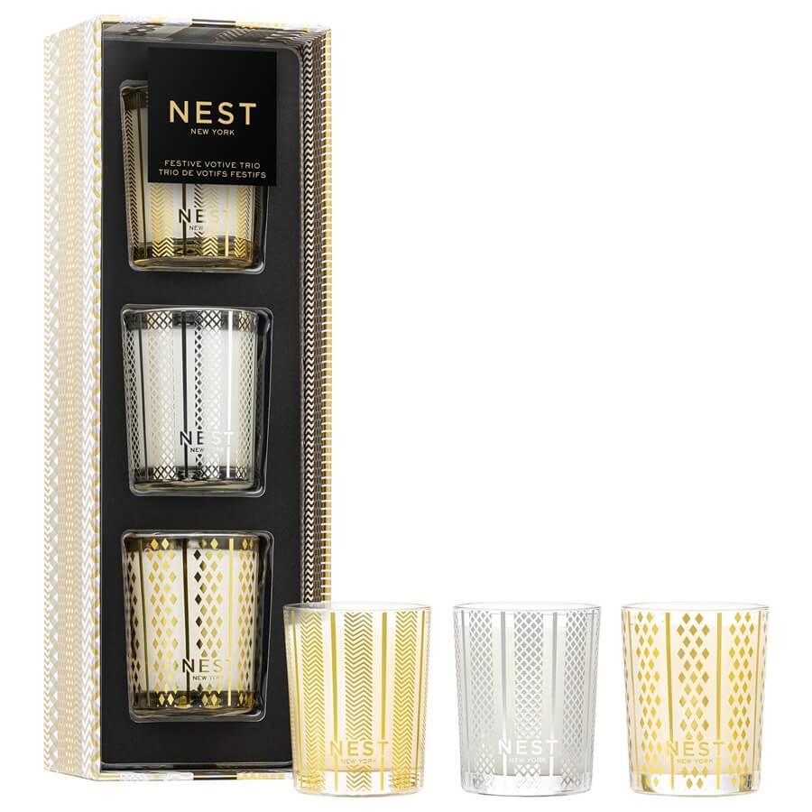 Festive Votive Candle Trio Set