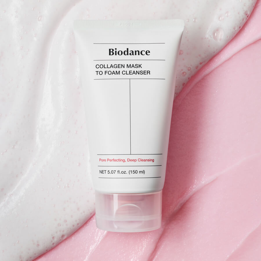 Collagen Mask To Foam Cleanser