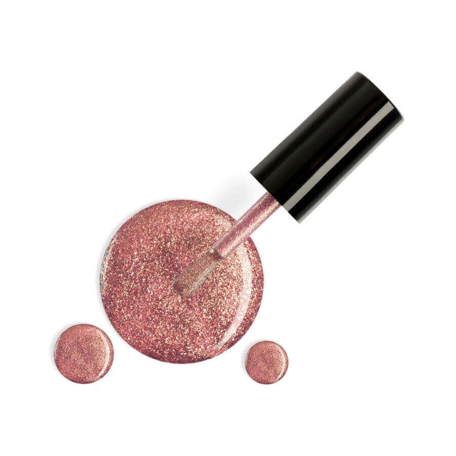 Nail Polish Glitter Effect