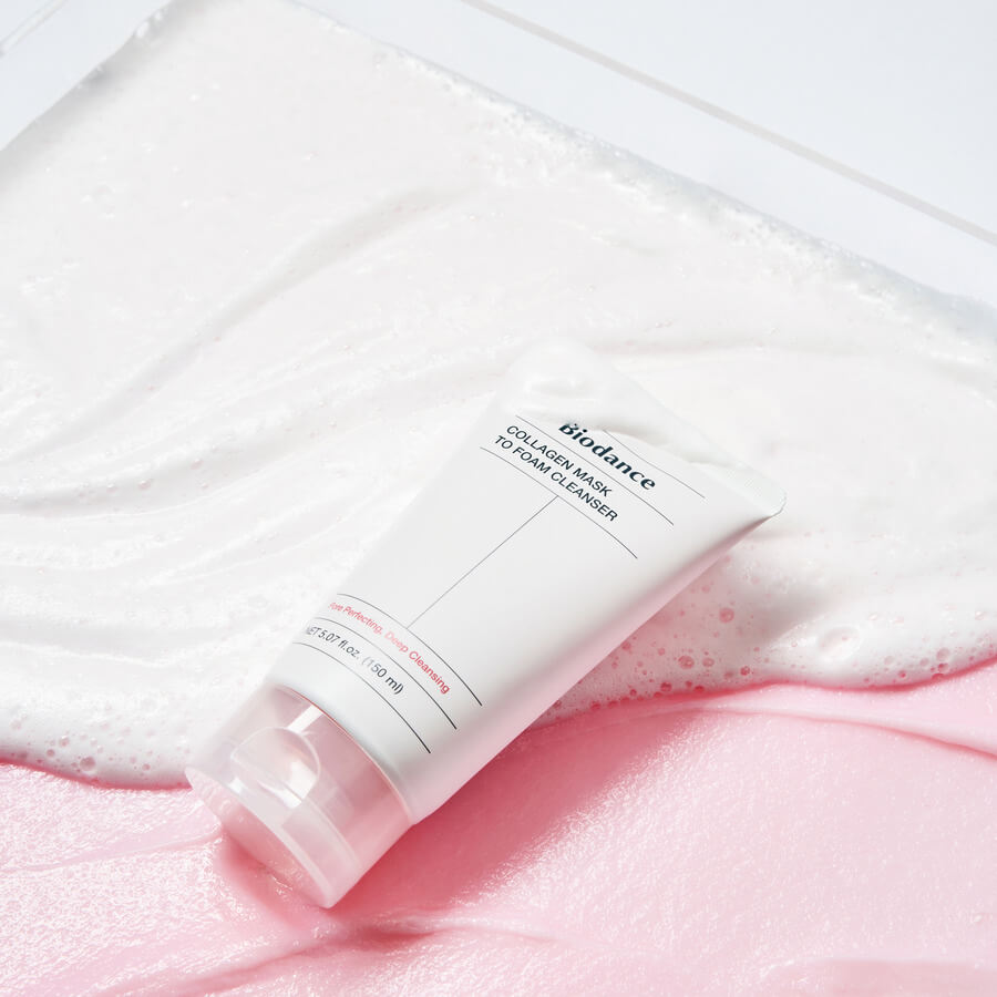 Collagen Mask To Foam Cleanser