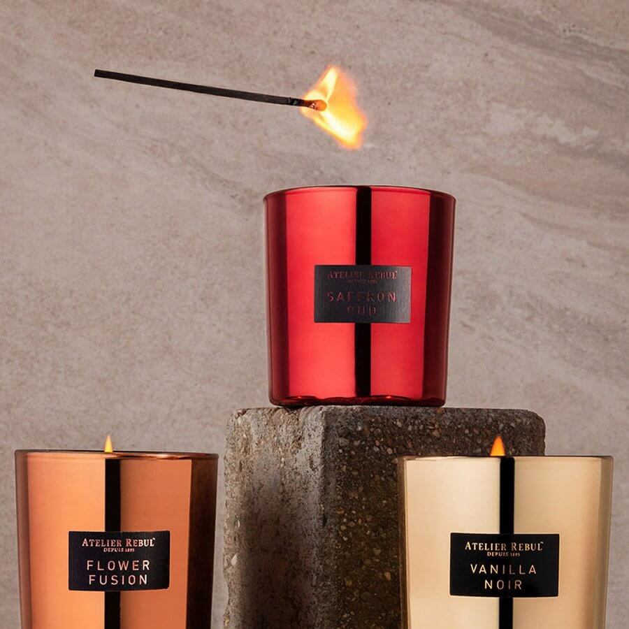 Scented Candle Saffron Oud