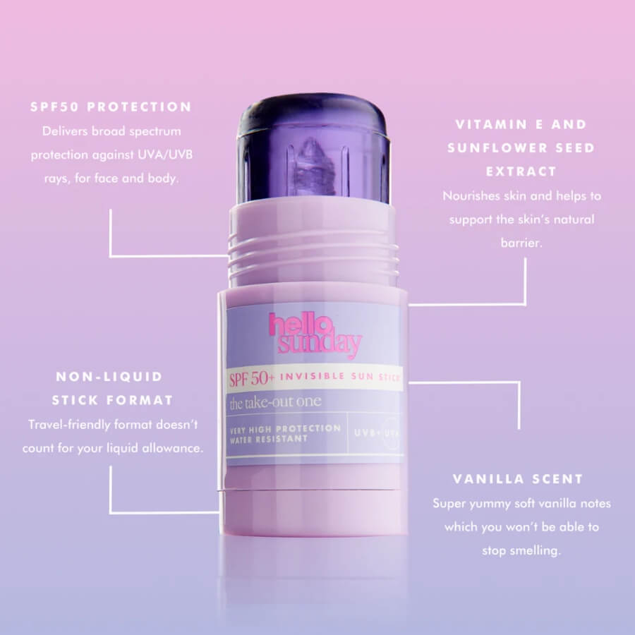 The Take-Out One Sun Stick Vanilla SPF 50