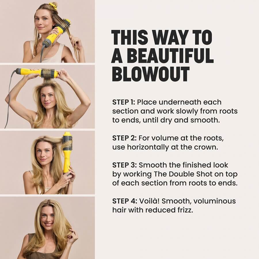 Double Shot Dryer Brush