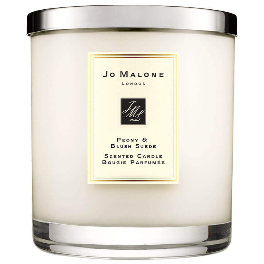 Peony & Blush Suede Luxury Candle