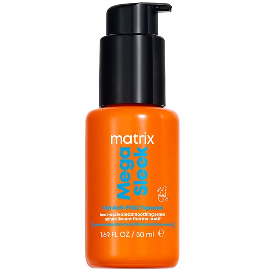 Mega Sleek 96H Anti-Frizz Topcoat Smoothing Serum
