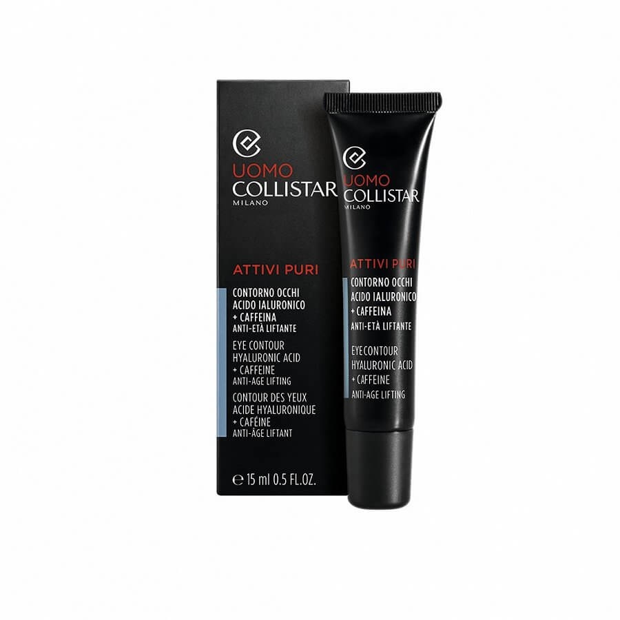 Uomo Attivi Puri Hyaluronic Acid + Caffeine Eye Contour