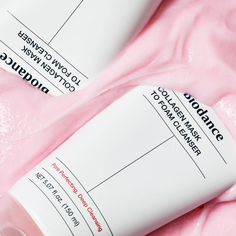 Collagen Mask To Foam Cleanser