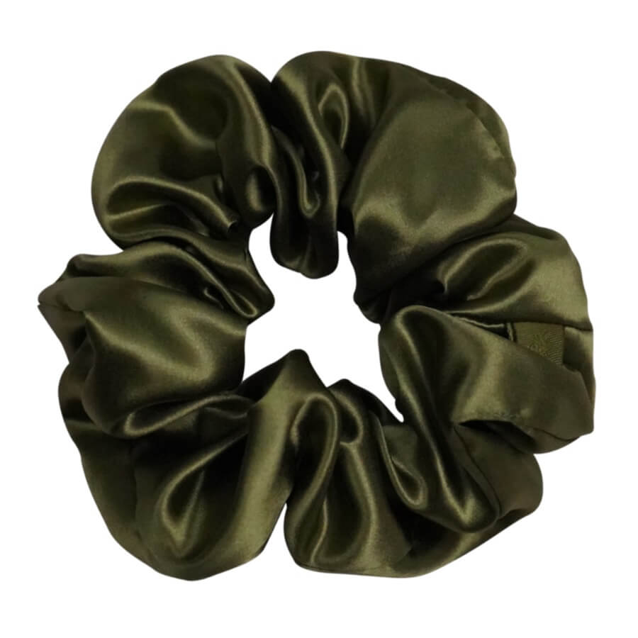 Silk Hairband Large Green Aurora