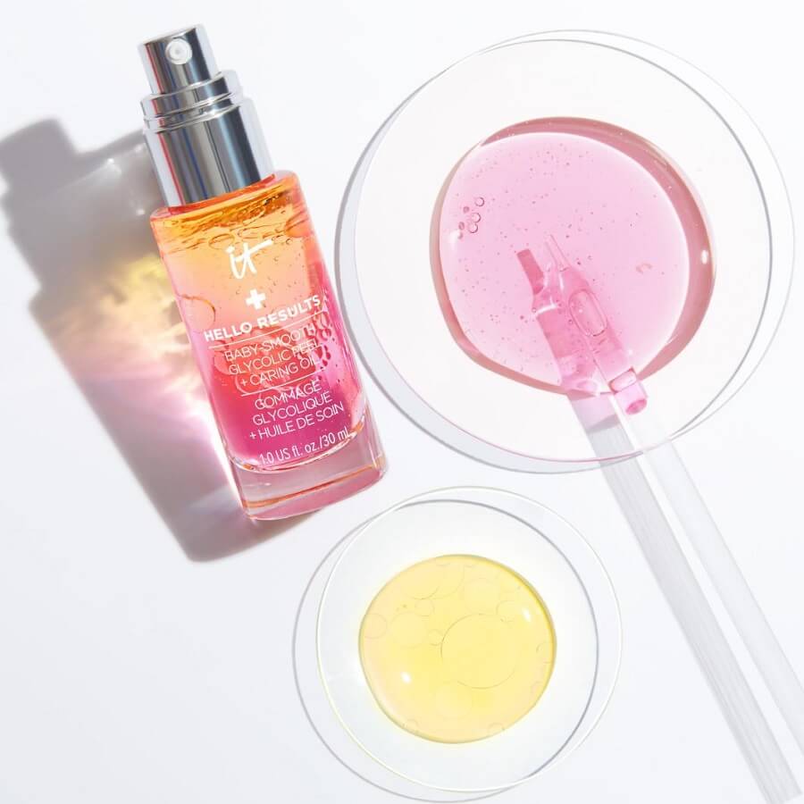 Hello Results Glycolic Peel + Caring Oil