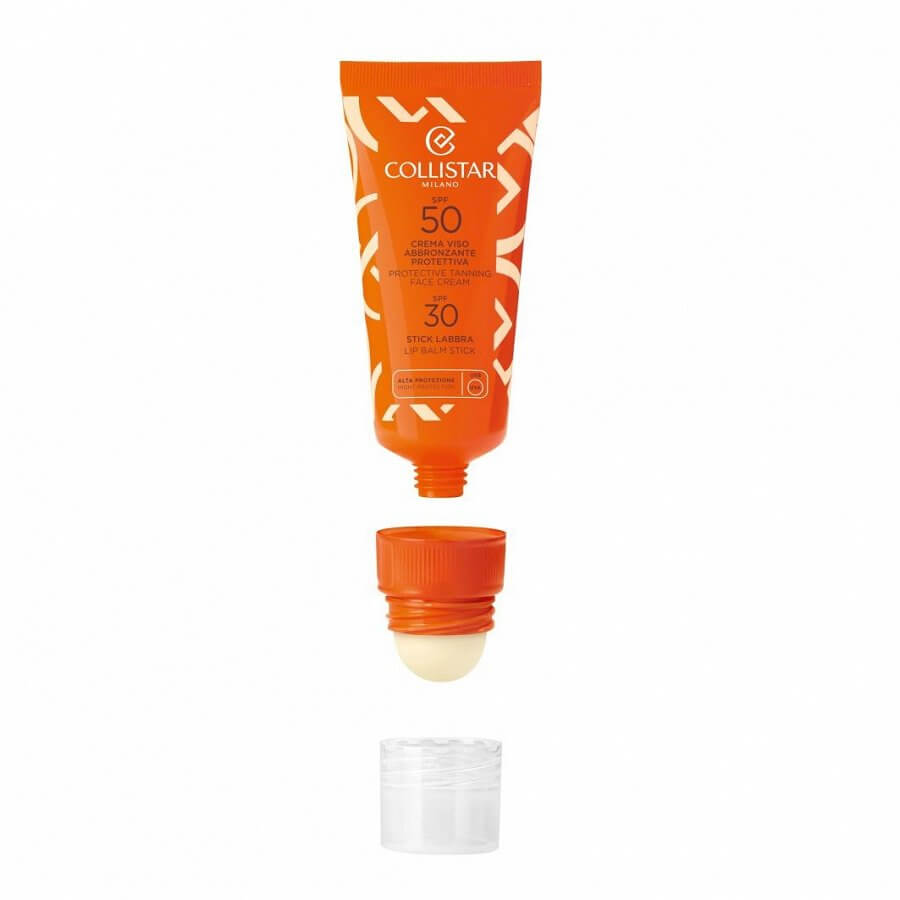 Protective Tanning Face Cream SPF 50 & Lip Balm Stick SPF 30