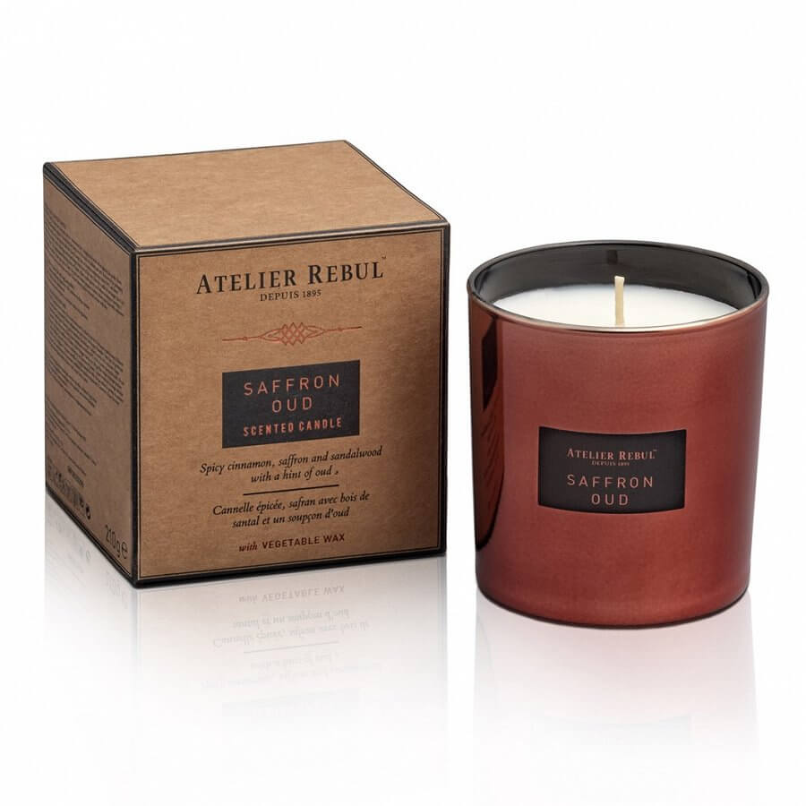Scented Candle Saffron Oud