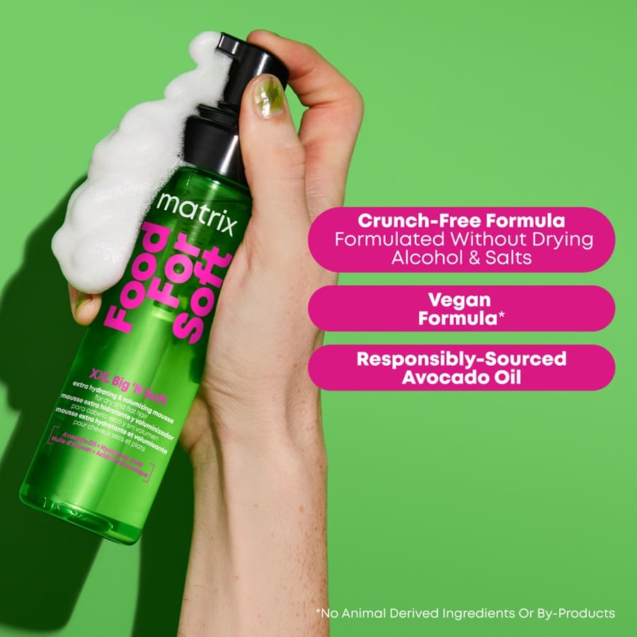 Food For Soft XXL Big 'N Soft Extra Hydrating & Volumizing Mousse