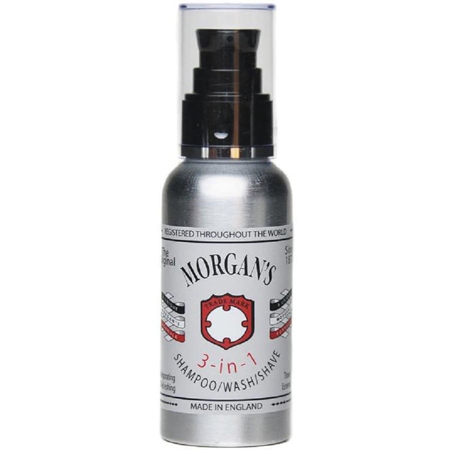 Morgan's 3 in 1 Shampoo & Wash & Shave