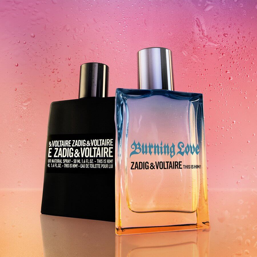 This is him! Burning Love Eau de Toilette