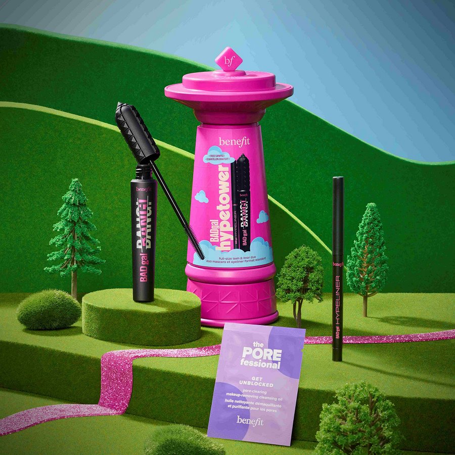BADgal Hypetower Full Size Lash & Liner Duo Set
