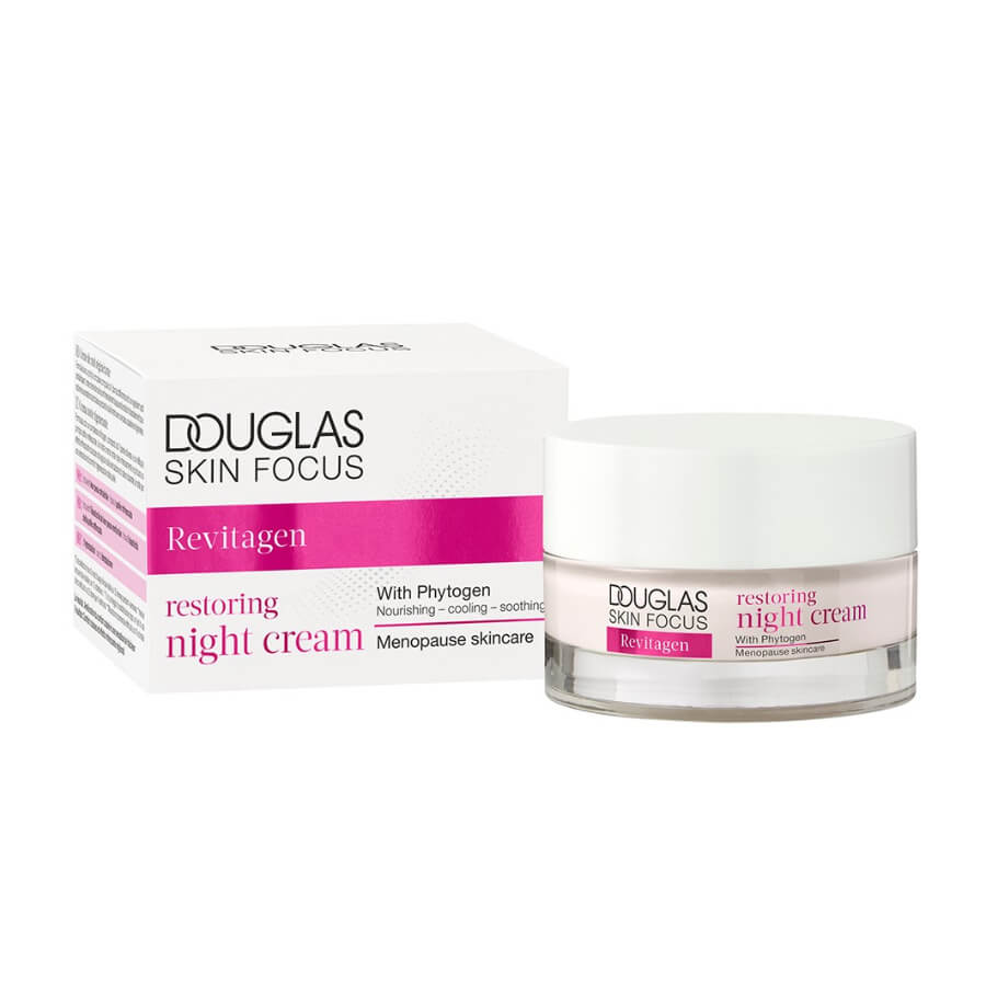 Skin Focus Revitagen Restoring Night Cream With Phytogen Menopause Skincare