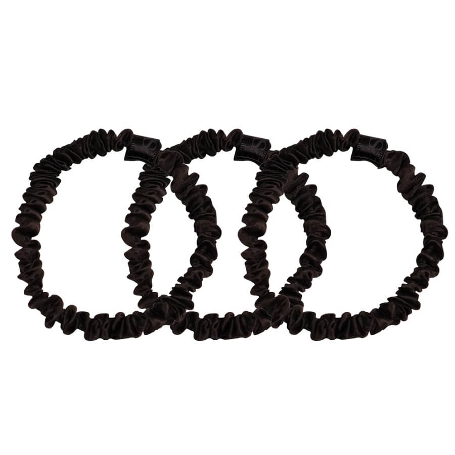 Silk Hairband Skinny Mocha Dream