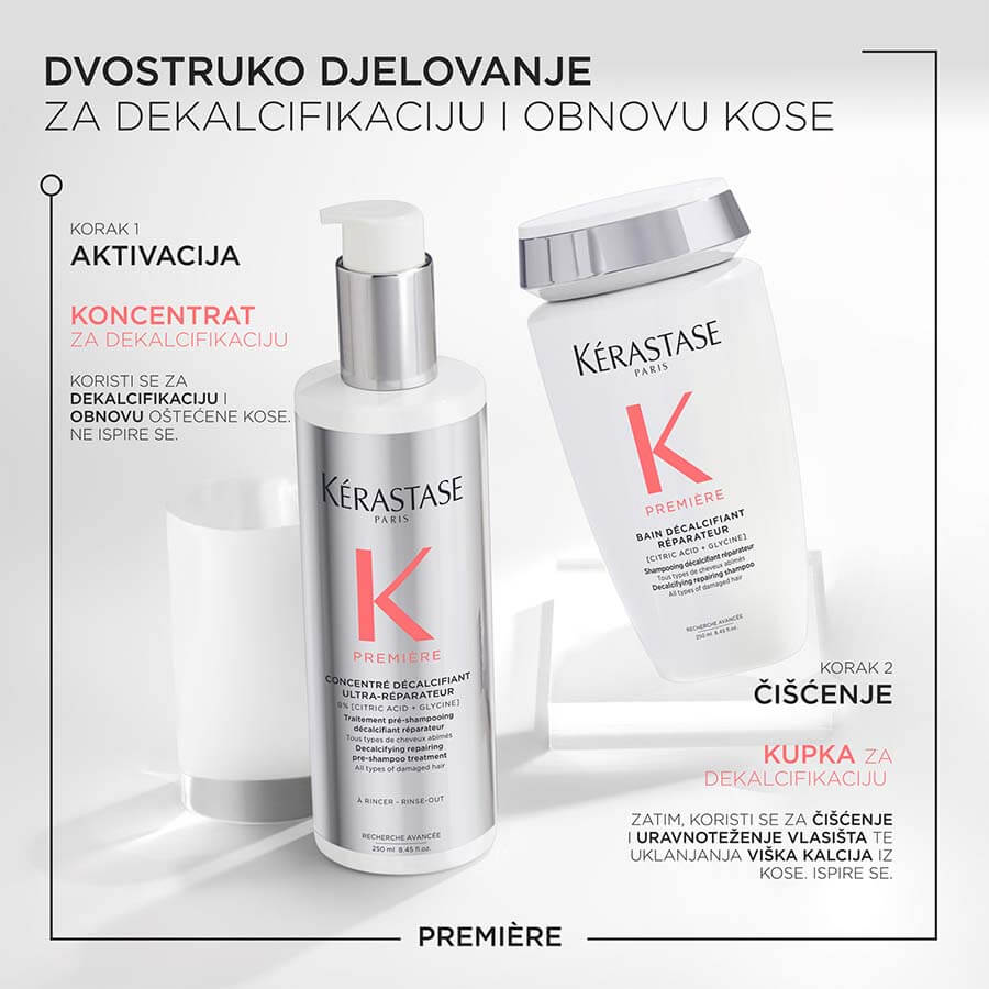 Première Bain Décalcifiant Réparateur Shampoo
