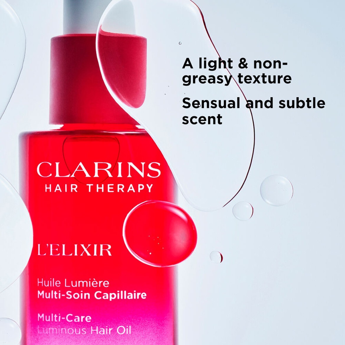 L'Elixir Luminous Hair Oil