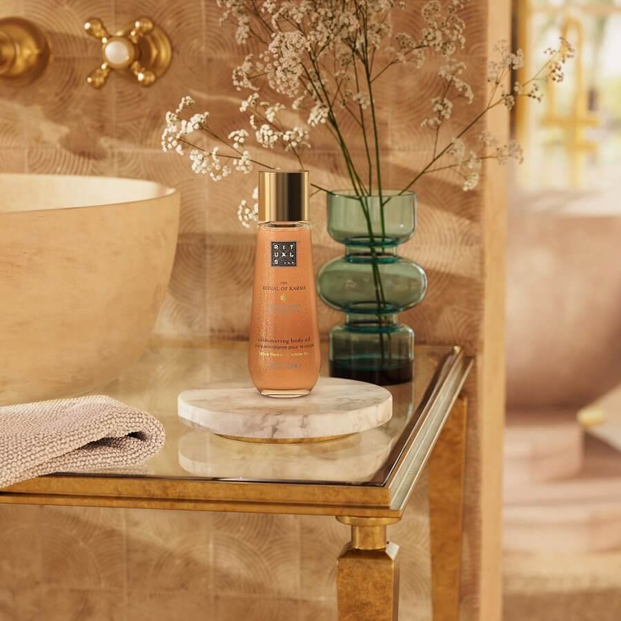 The Ritual of Karma Shimmering Body Oil