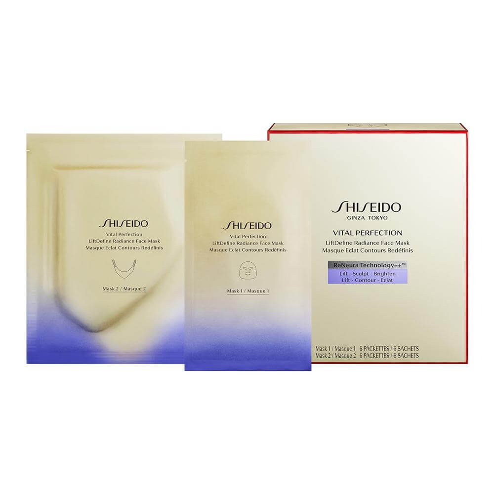 Shiseido - Vital Perfection Radiance Face Mask Set - 