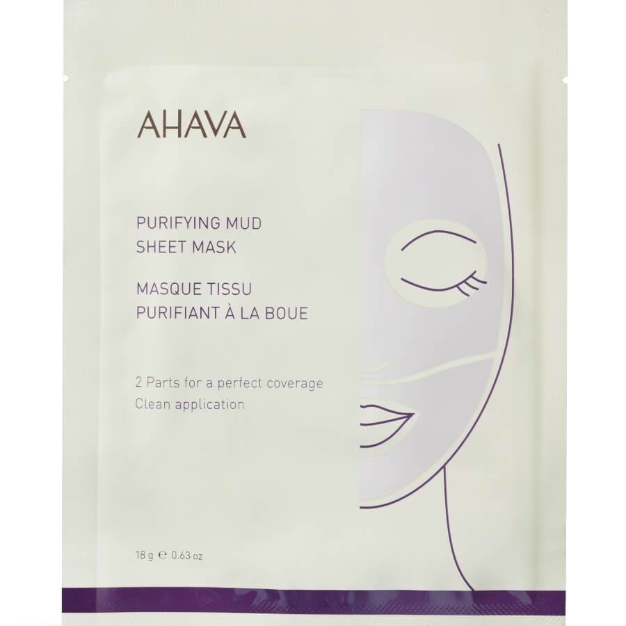 Ahava - Purifying Mud Sheet Mask Single - 