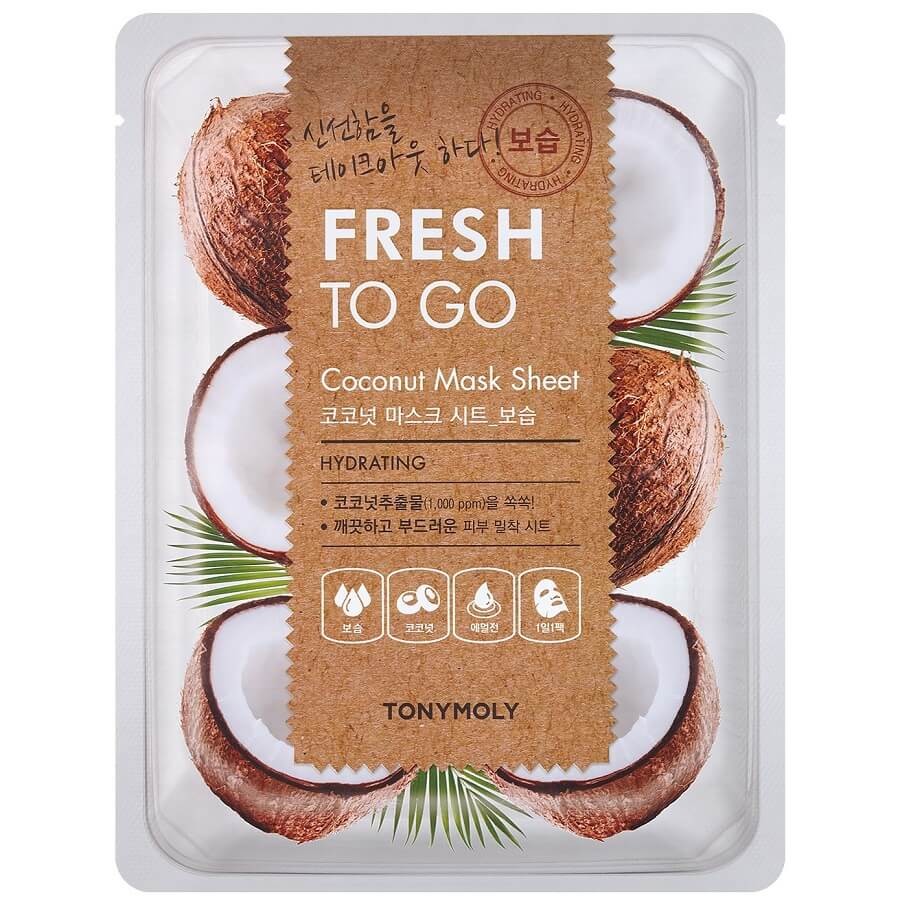 TONYMOLY - Fresh To Go Coconut Mask Sheet -