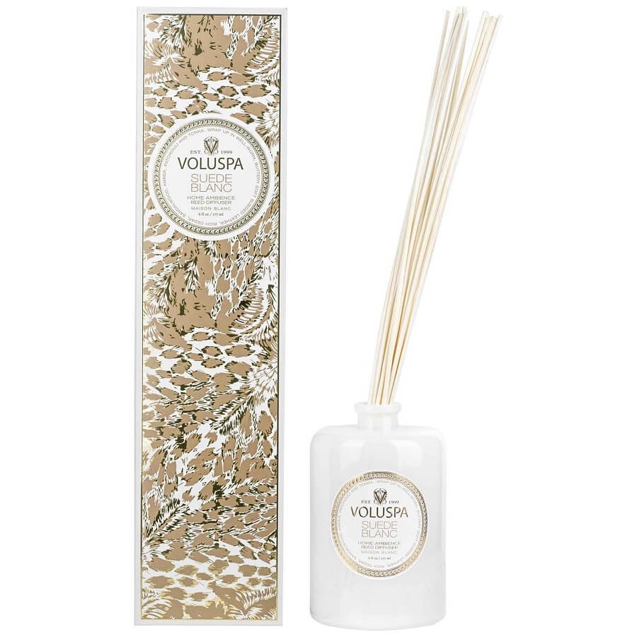 VOLUSPA - Suede Blanc Reed Diffuser - 