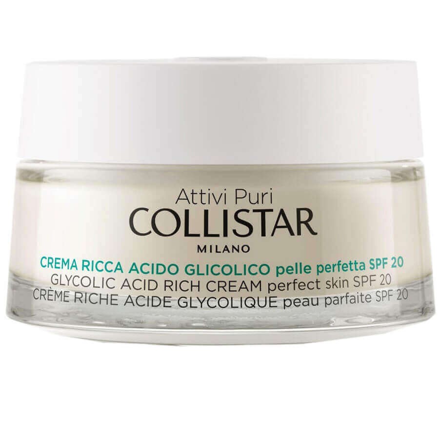 Collistar - Attivi Puri Glycolic Acid Rich Cream - 
